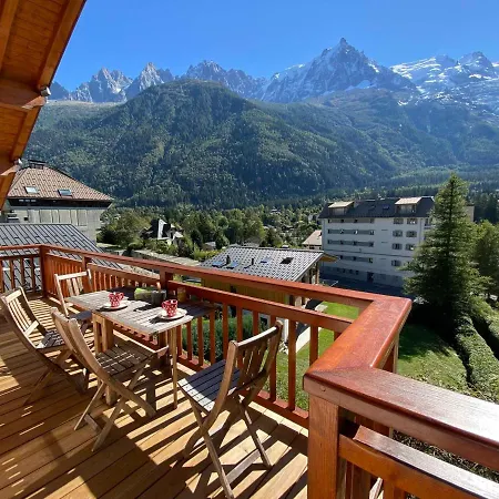 Appartamento Duplex A Chamonix, 4 Chambres, 8 Pers, Wifi, Terrasse, Vue Mont-blanc - Fr-1-343-185 *
