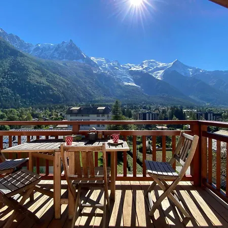 Duplex A Chamonix, 4 Chambres, 8 Pers, Wifi, Terrasse, Vue Mont-blanc - Fr-1-343-185 *